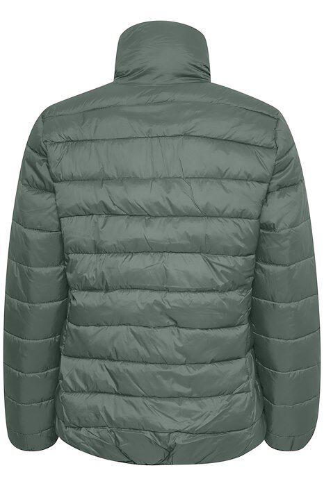 Basic Zip-Up Puffer Jacket  Image 5