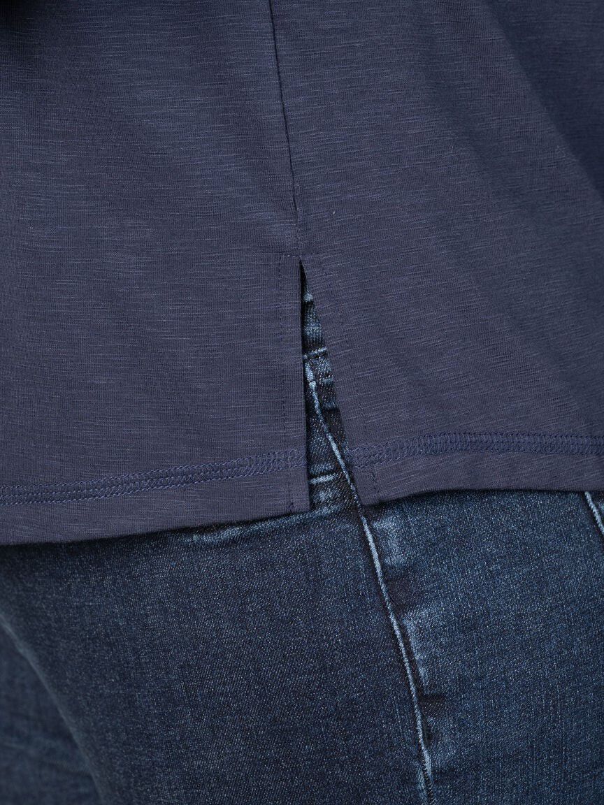 Long Sleeve V-neck Top Image 3