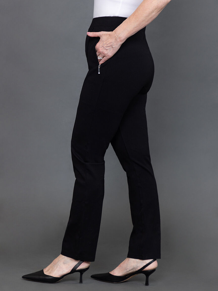 Legging with Pocket Zippers Image 3