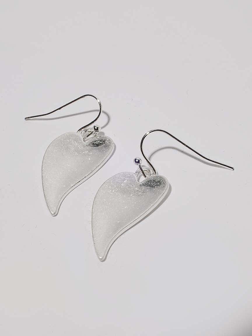 Silver Heart Cord Necklace Set Image 4