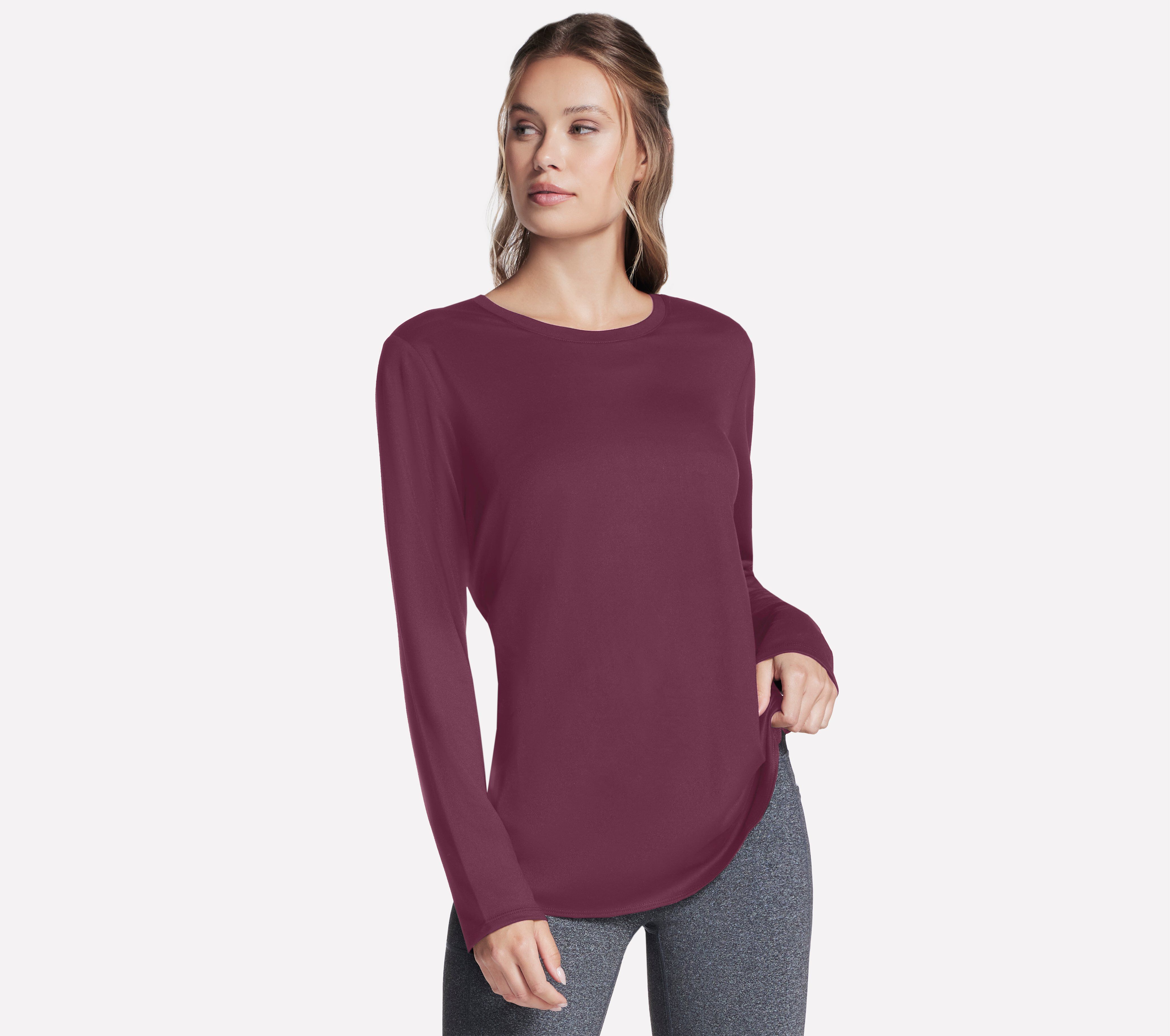 GO DRI Swfit Long Sleeve Tunic Crew Image 1