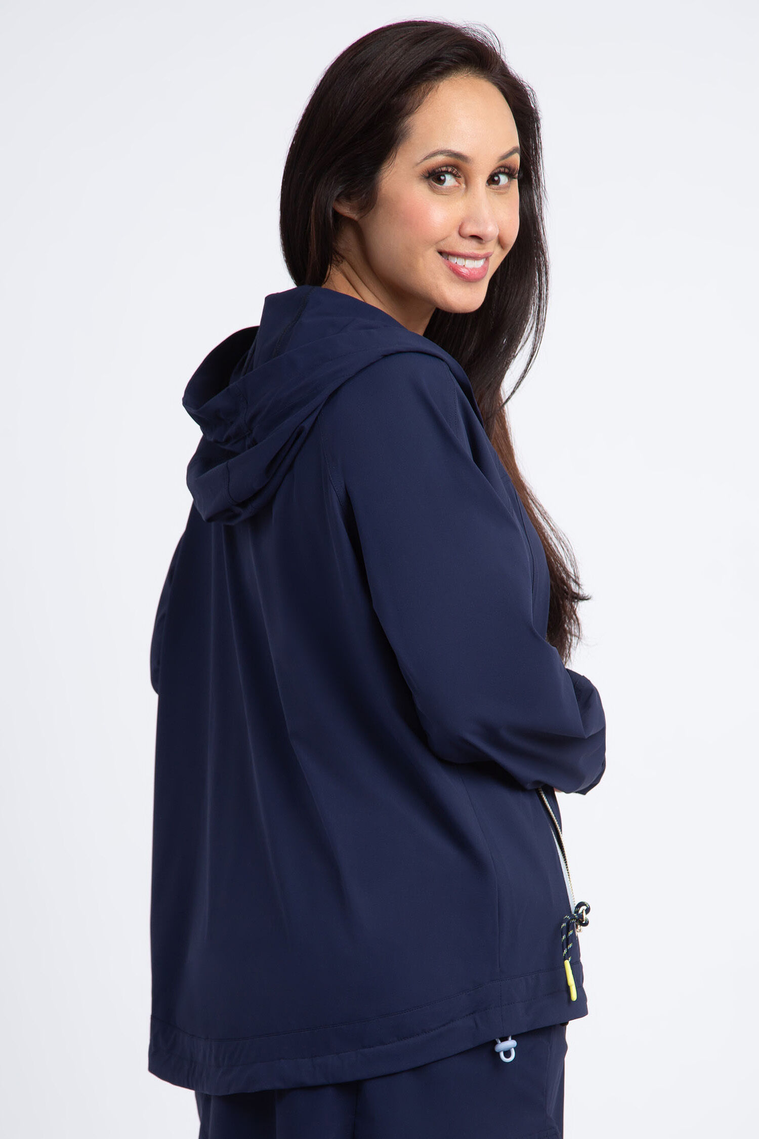 Long Sleeve Golf Jacket w/ Hood Image 4