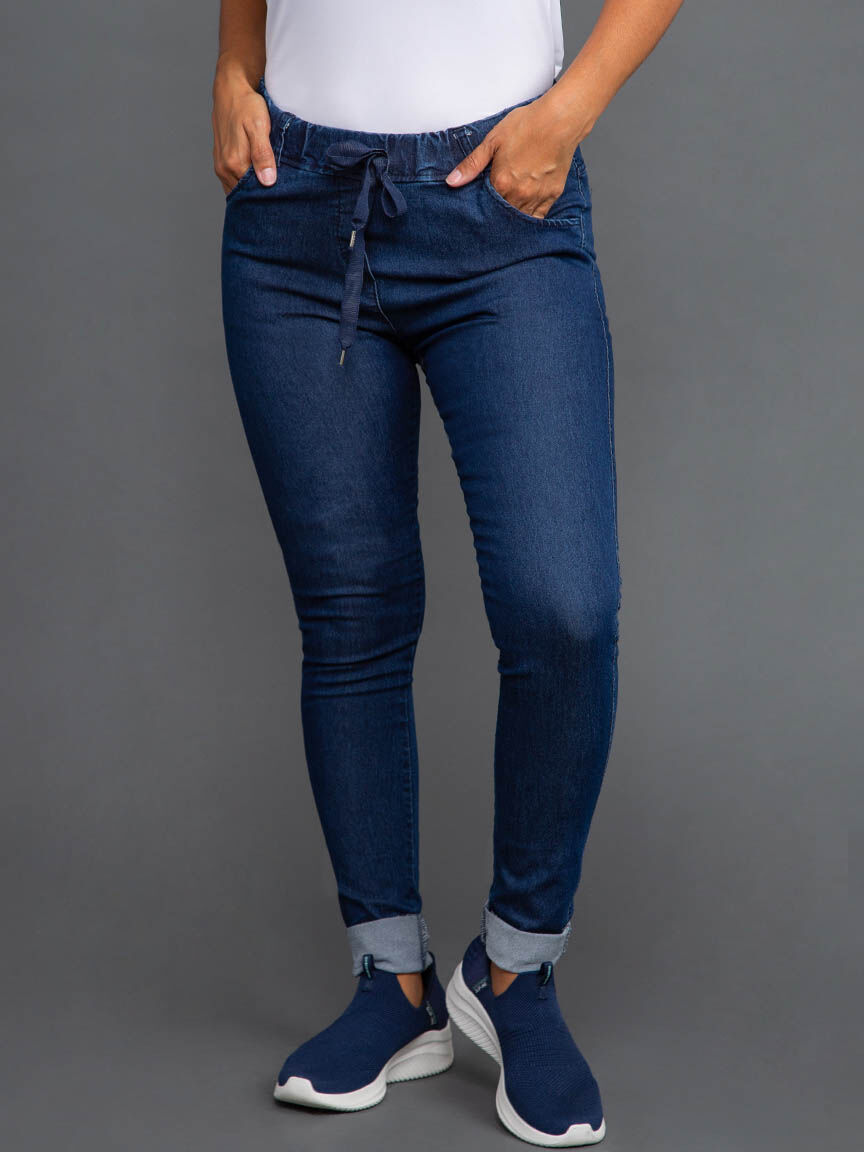 Pull-On Skinny Jeans Image 2