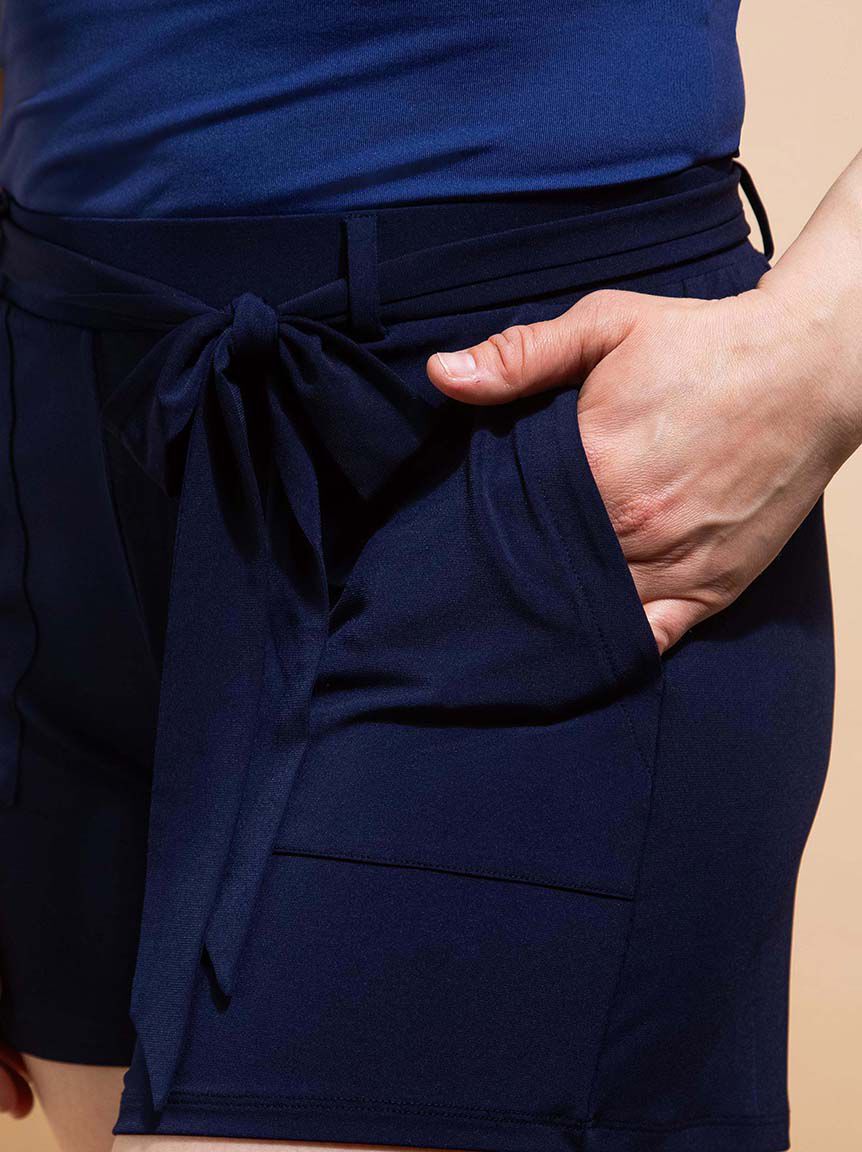 Belted Pull-On Shorts Image 4