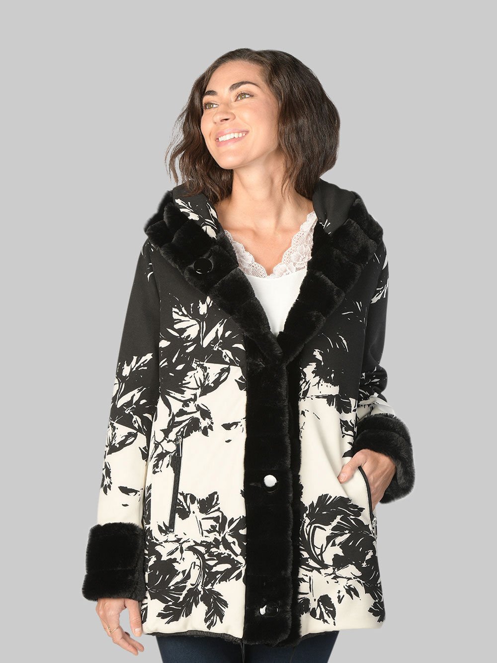Reversible FauxFur Coat | Goa/Moffi | Suzanne's