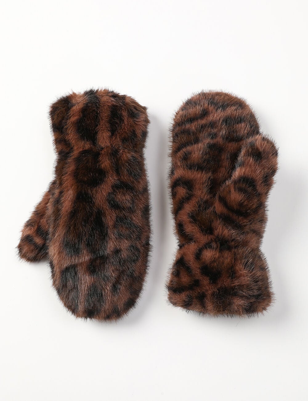 Soft Fur Mittens with Fluffy Lining
