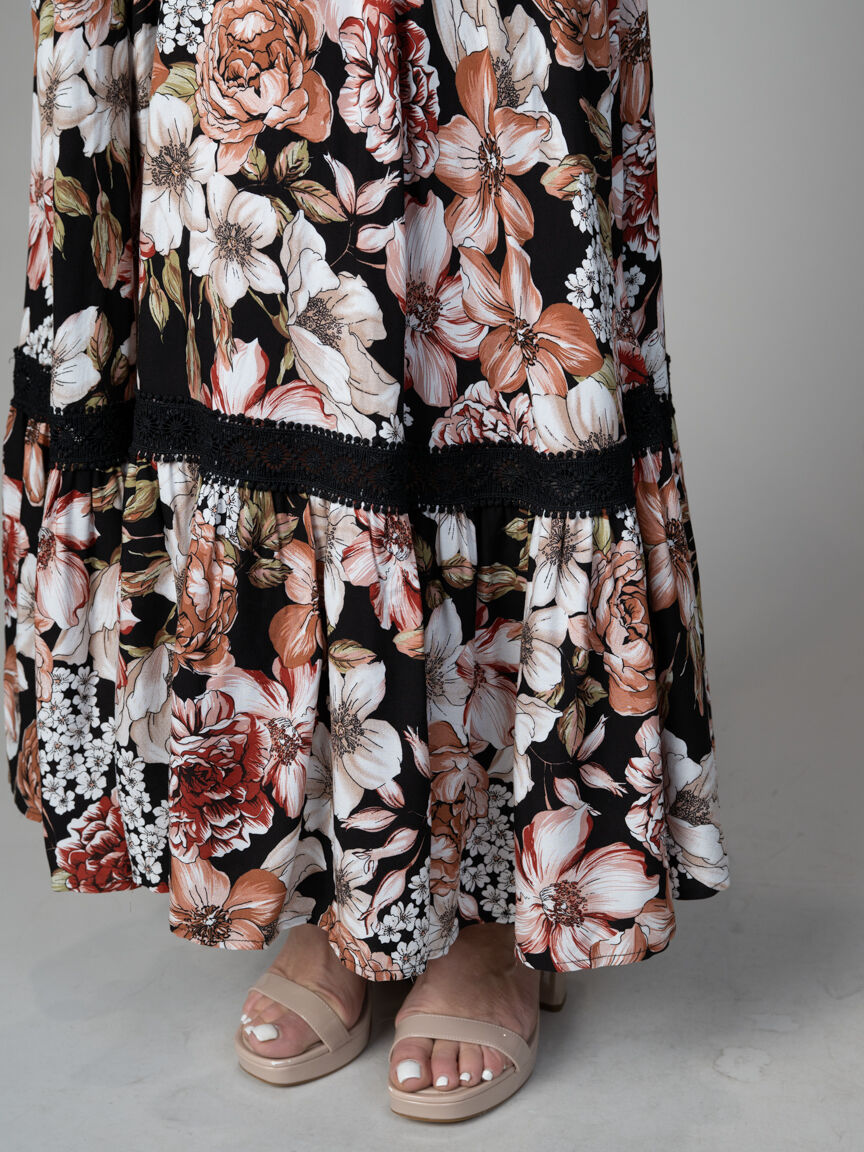 Short Sleeve Maxi Dress Image 4