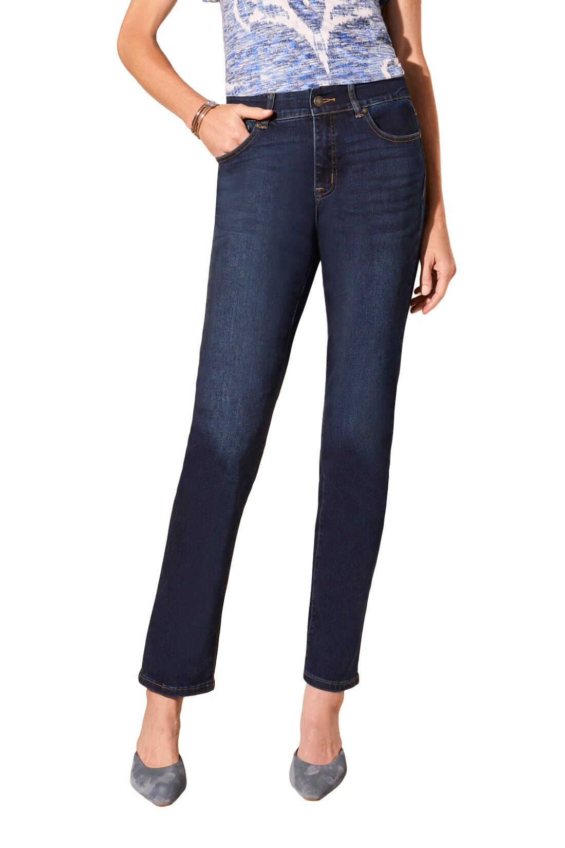Sophia Petite Curvy 5 Pocket Jeans