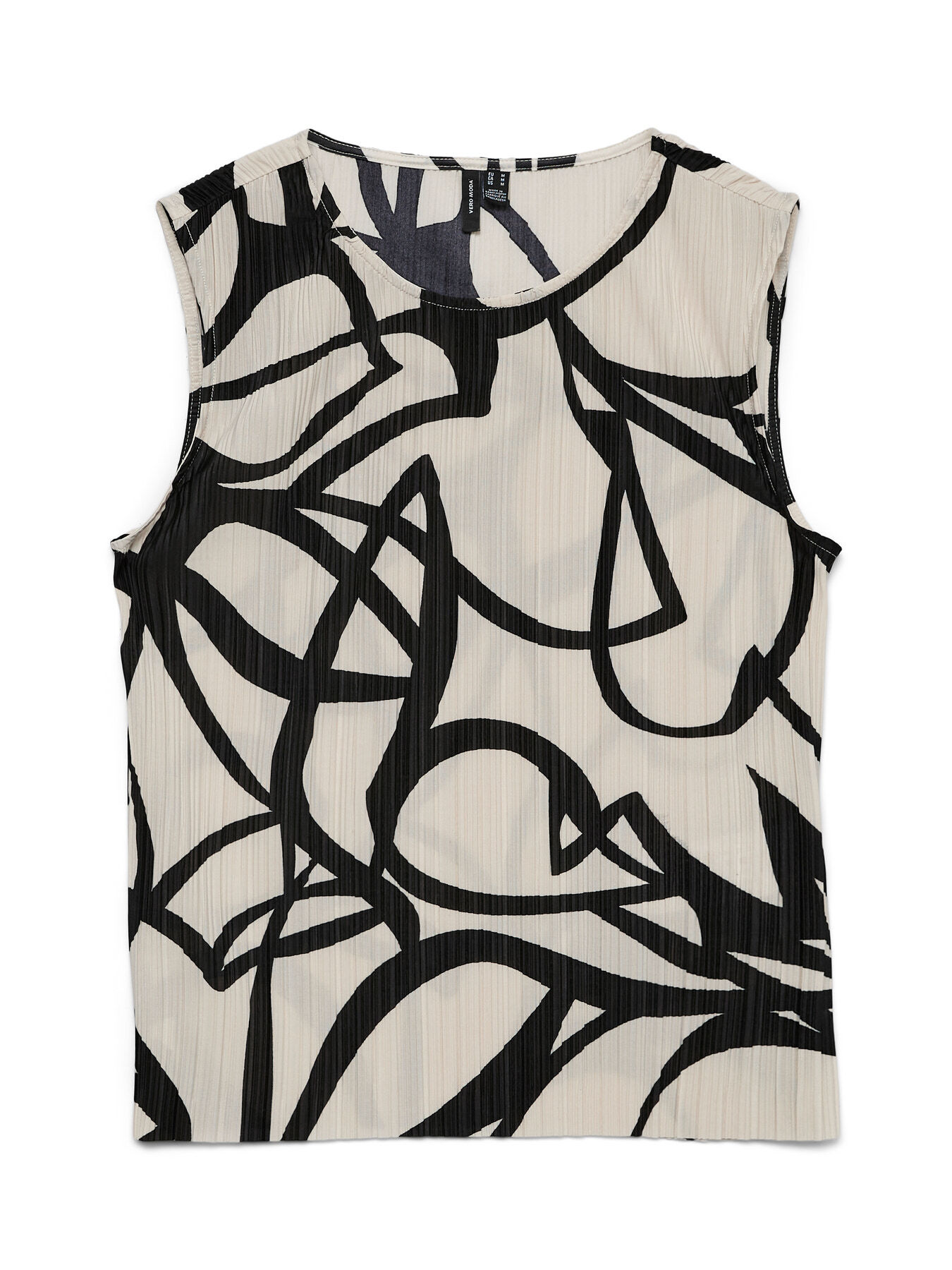 Lightweight Pleated Tank Top