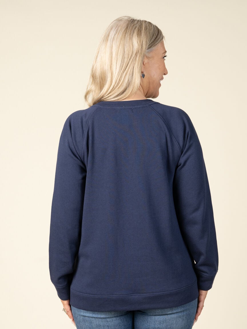 Long Sleeve Crochet Trim Top