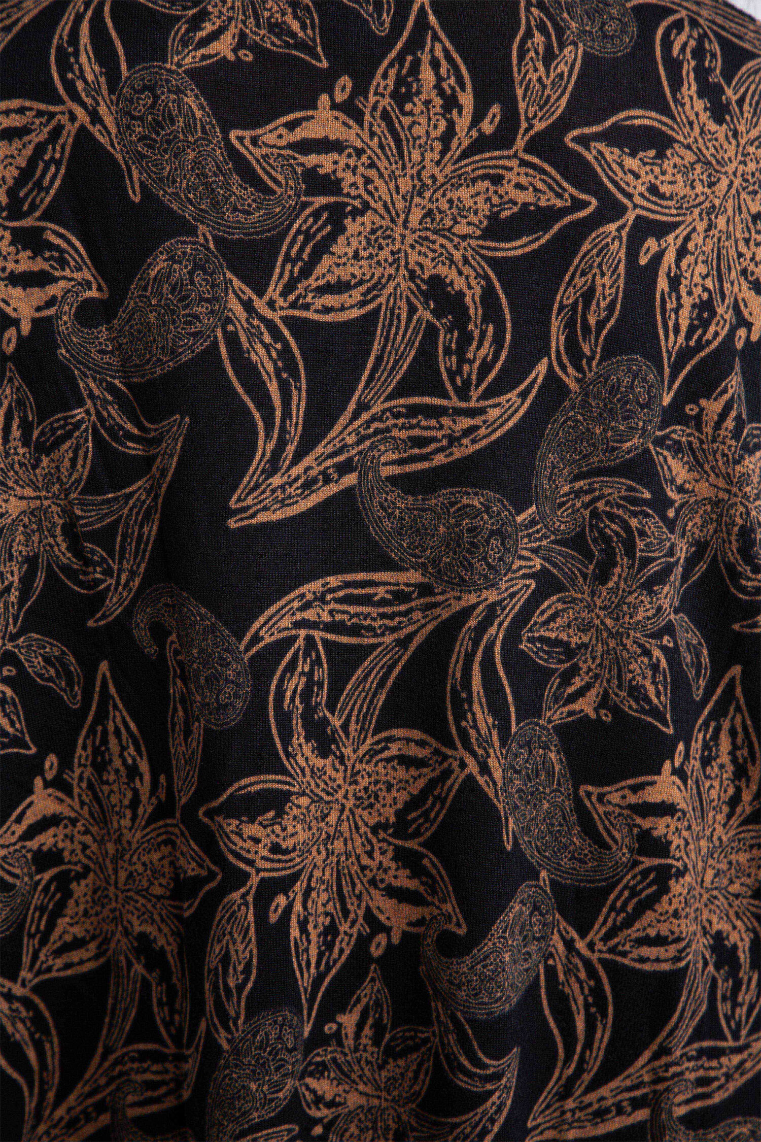 Dolman Sleeve Floral Top  Image 4