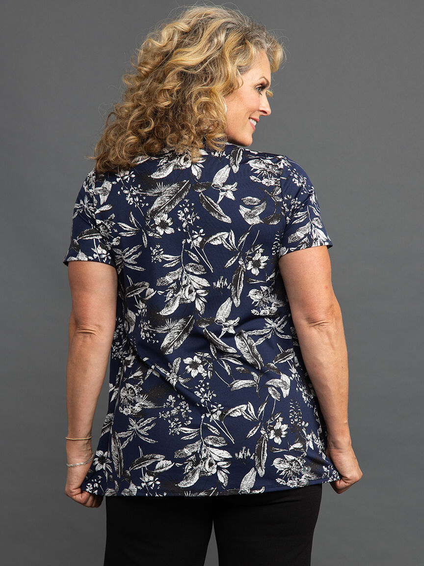 Short Sleeve Fooler Top Image 4