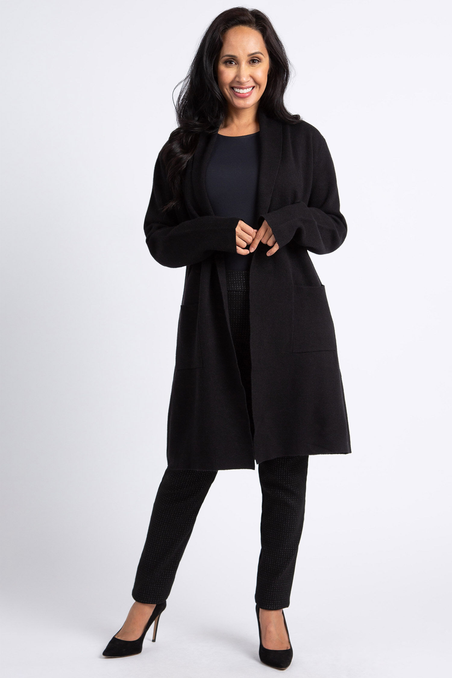 Long Coatigan Image 1