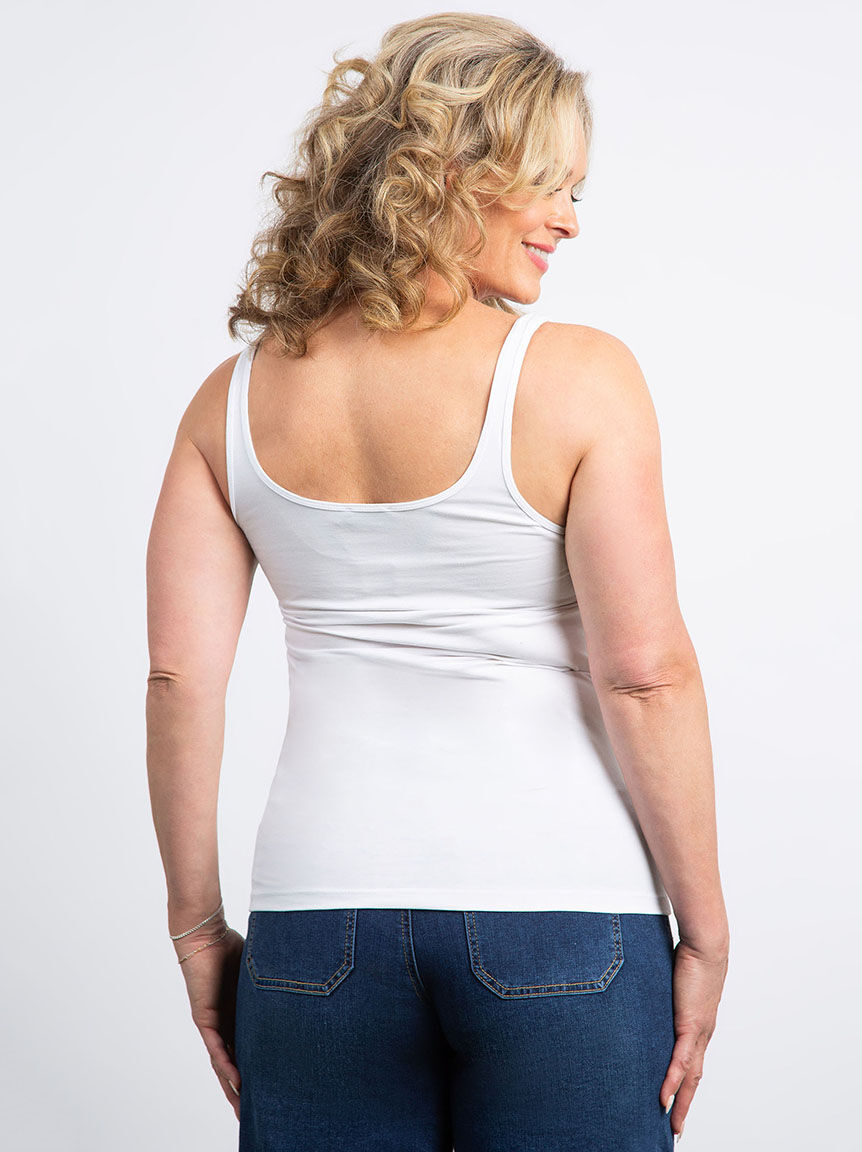 Cotton Blend Tank Top Image 4