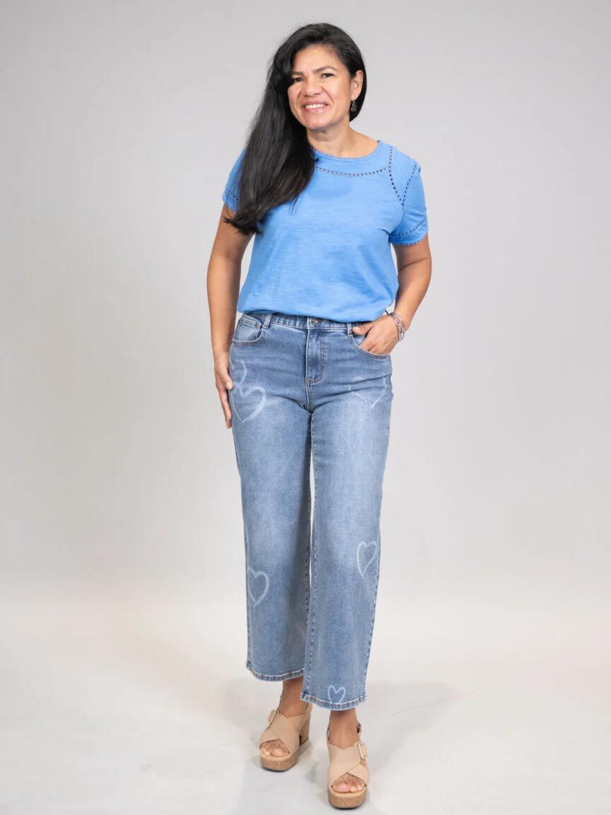 Sophia Curvy Straight Ankle Jeans Image 5