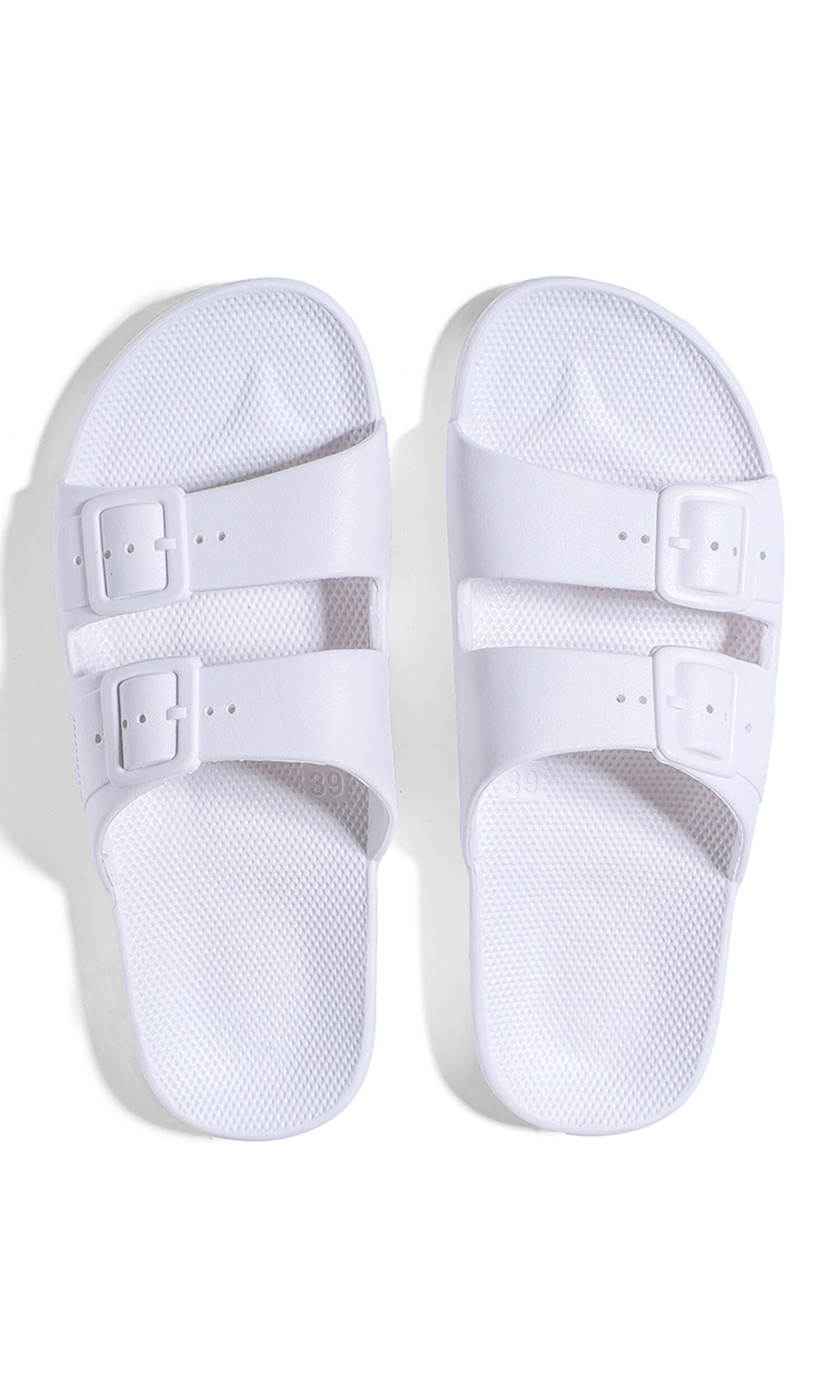 Double Band Slide Sandals Image 1