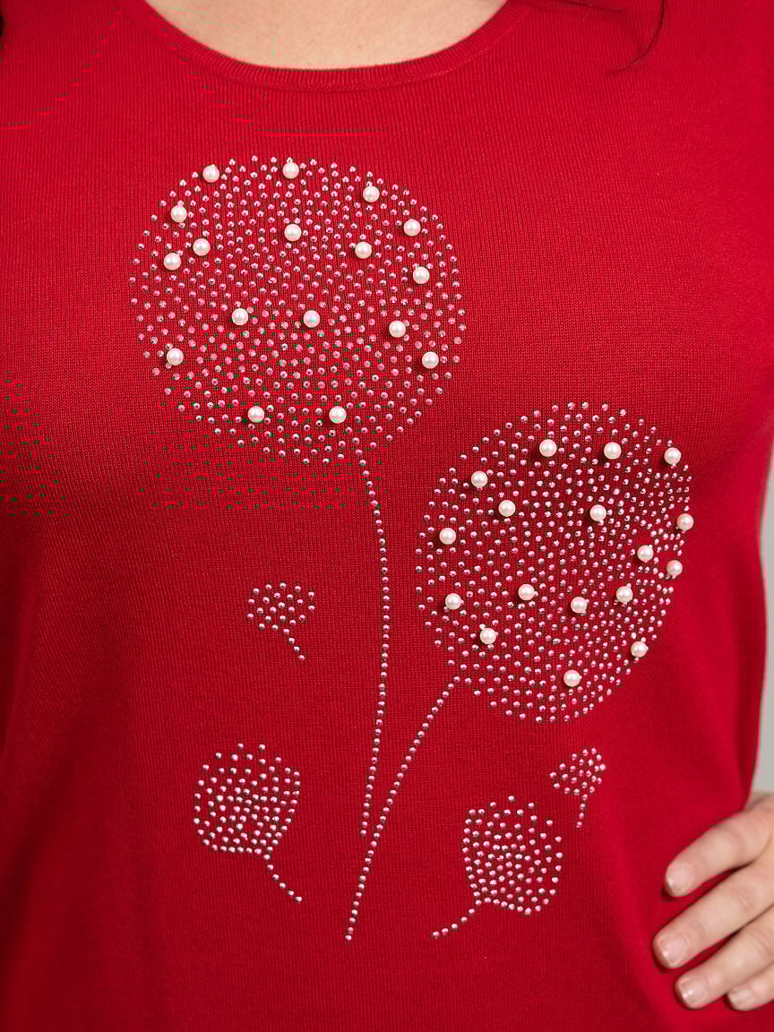 Long Sleeve Dandelion Peal Sweater
