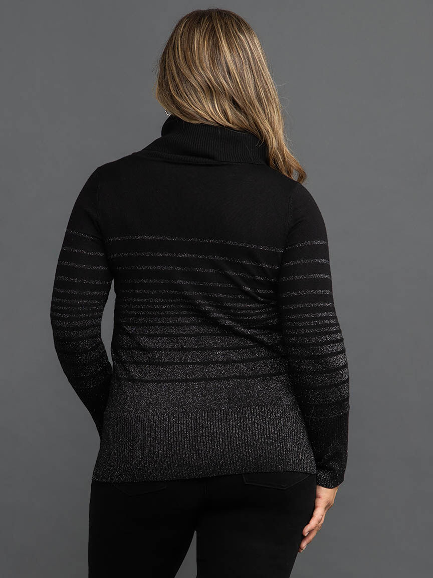 Cowl Neck Long Sleeve Sweater