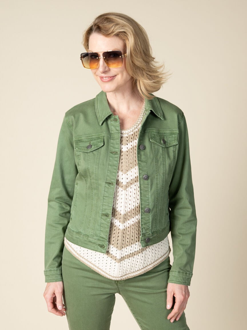 Double Pocket Classic Denim Jacket