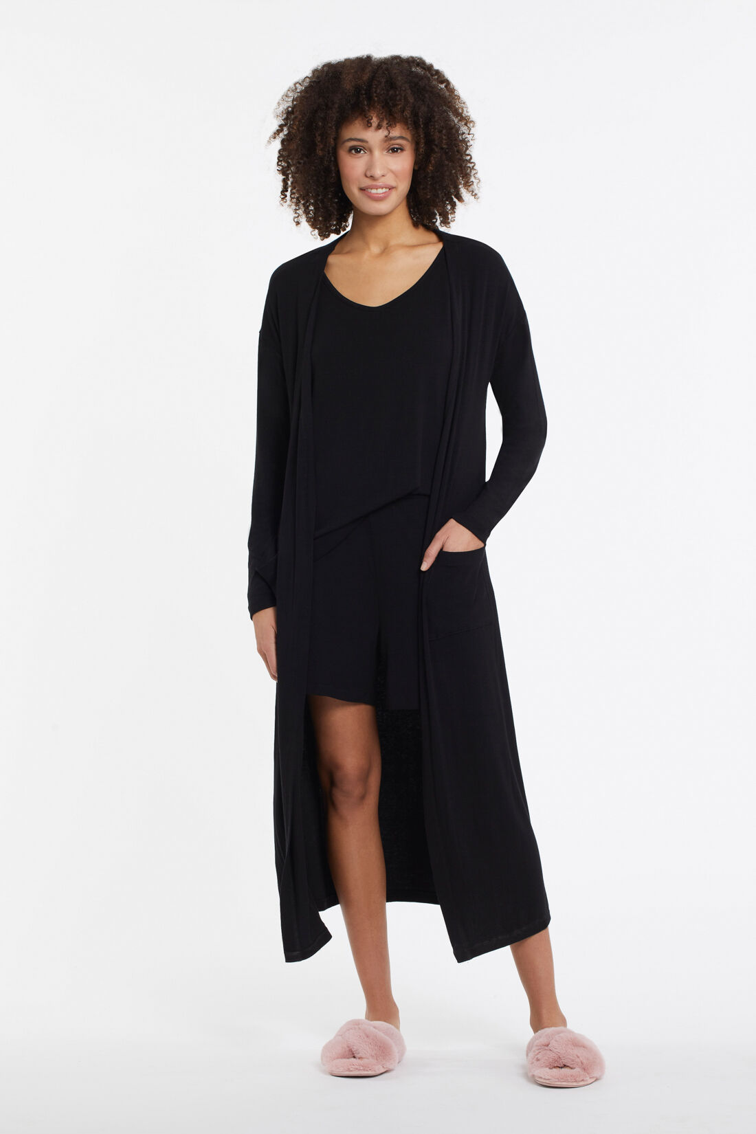 4-Piece Sleepwear Set, Burgundy