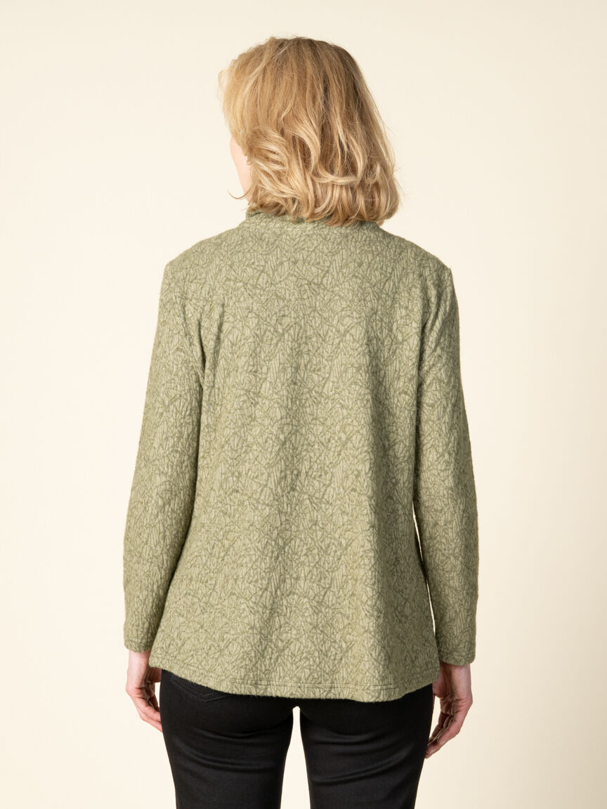 Long Sleeve Cowl Neck Top