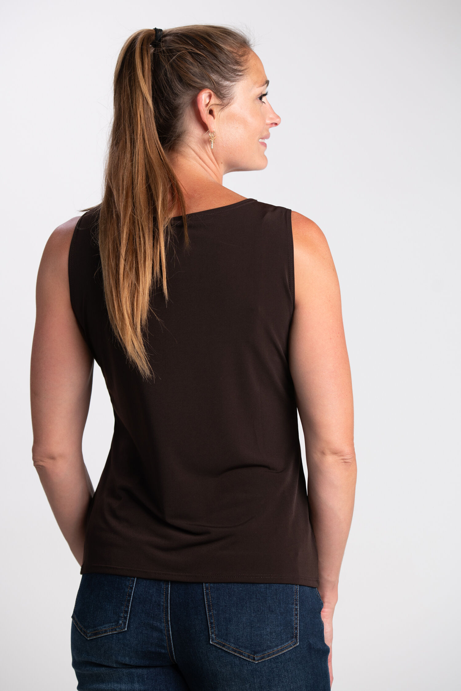 Basic Solid Cami Tank Image 3