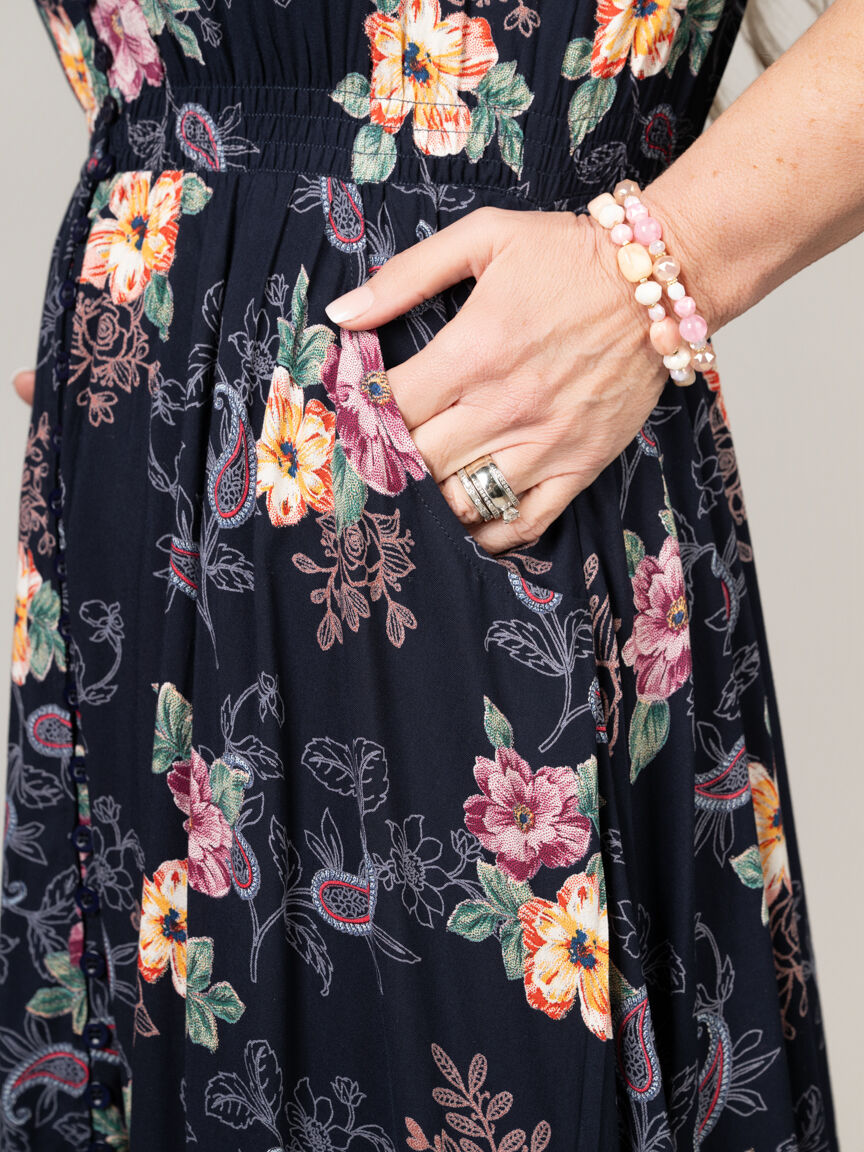 Short Sleeve Maxi Dress