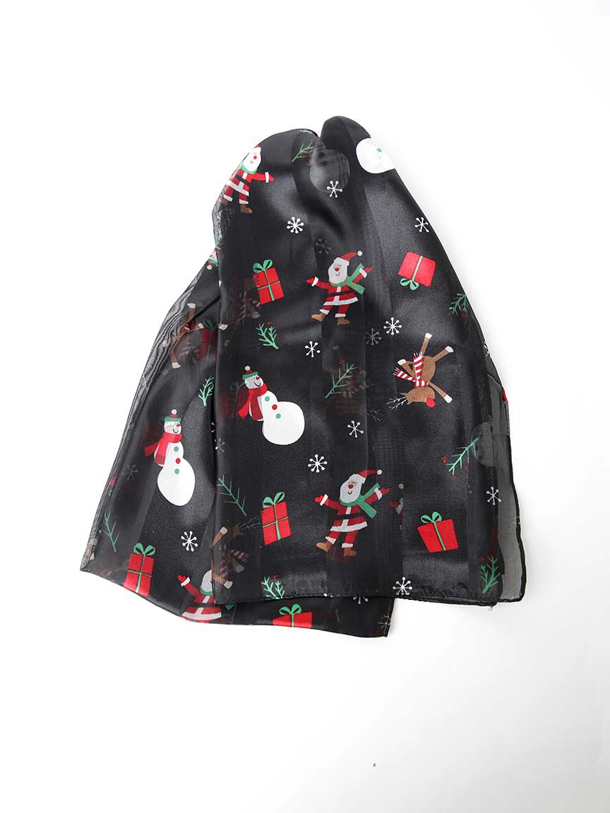 Reindeer Santa Scarf  Image 1