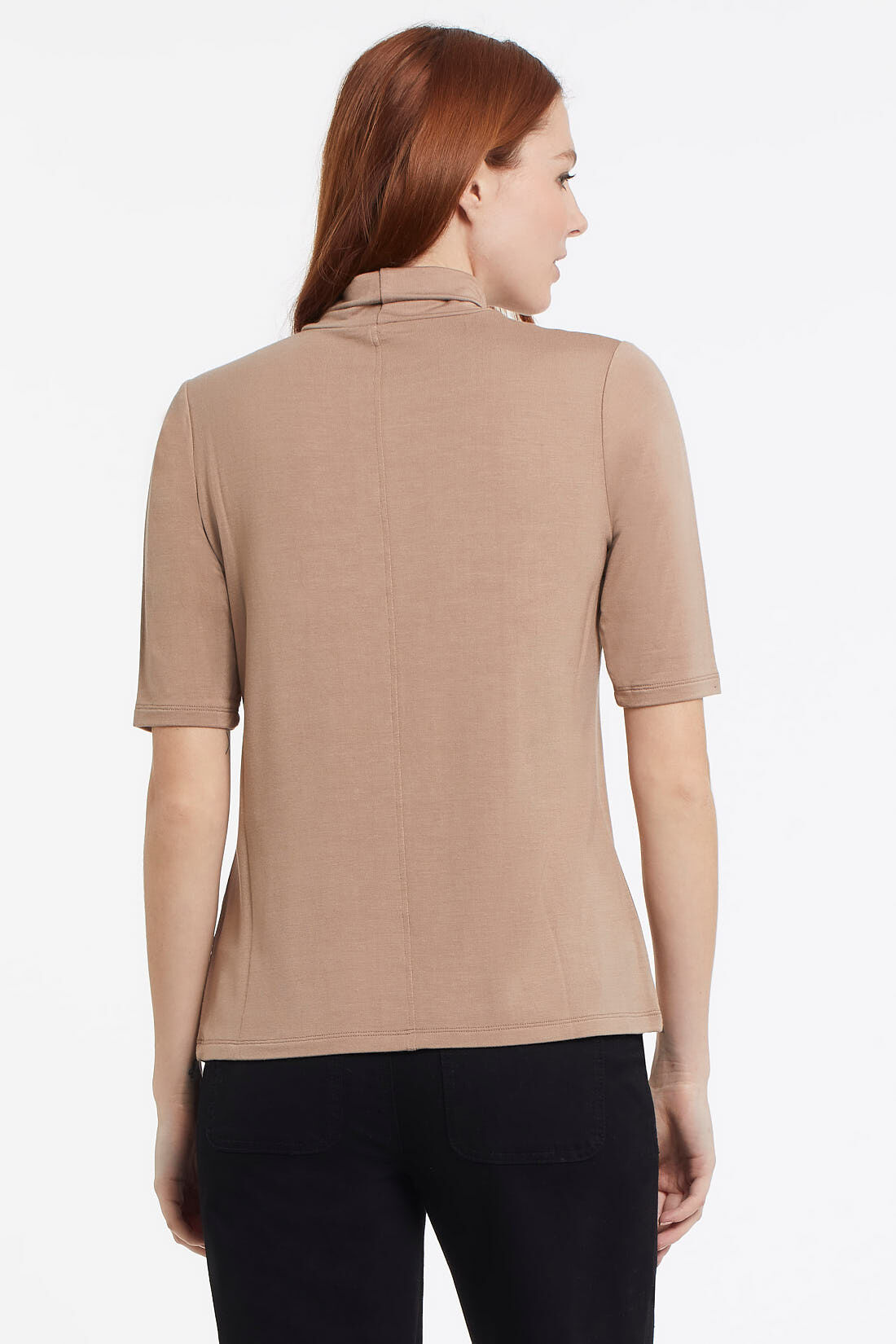 Essential Mock Neck Top Image 2