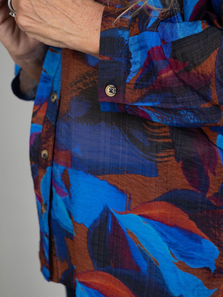 Flowy Dolman Sleeve Blouse