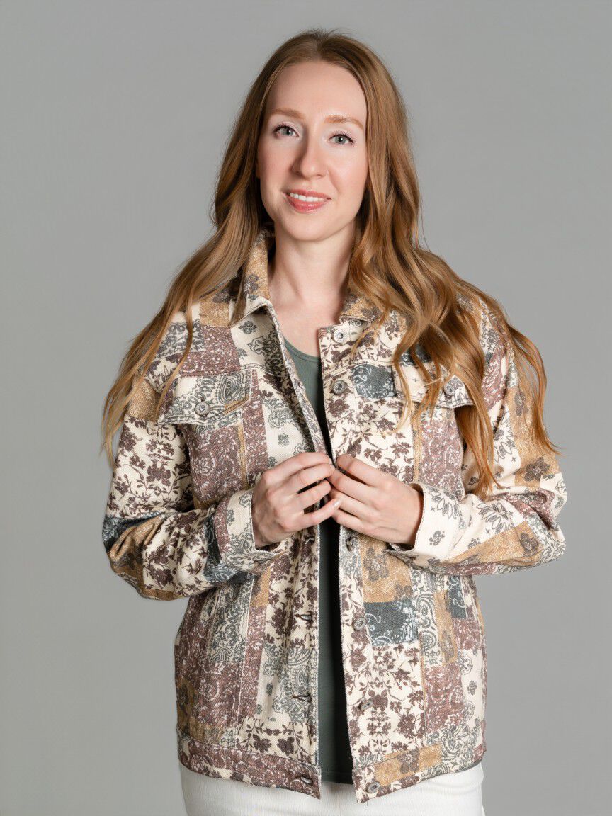 Patchwork Denim Jacket