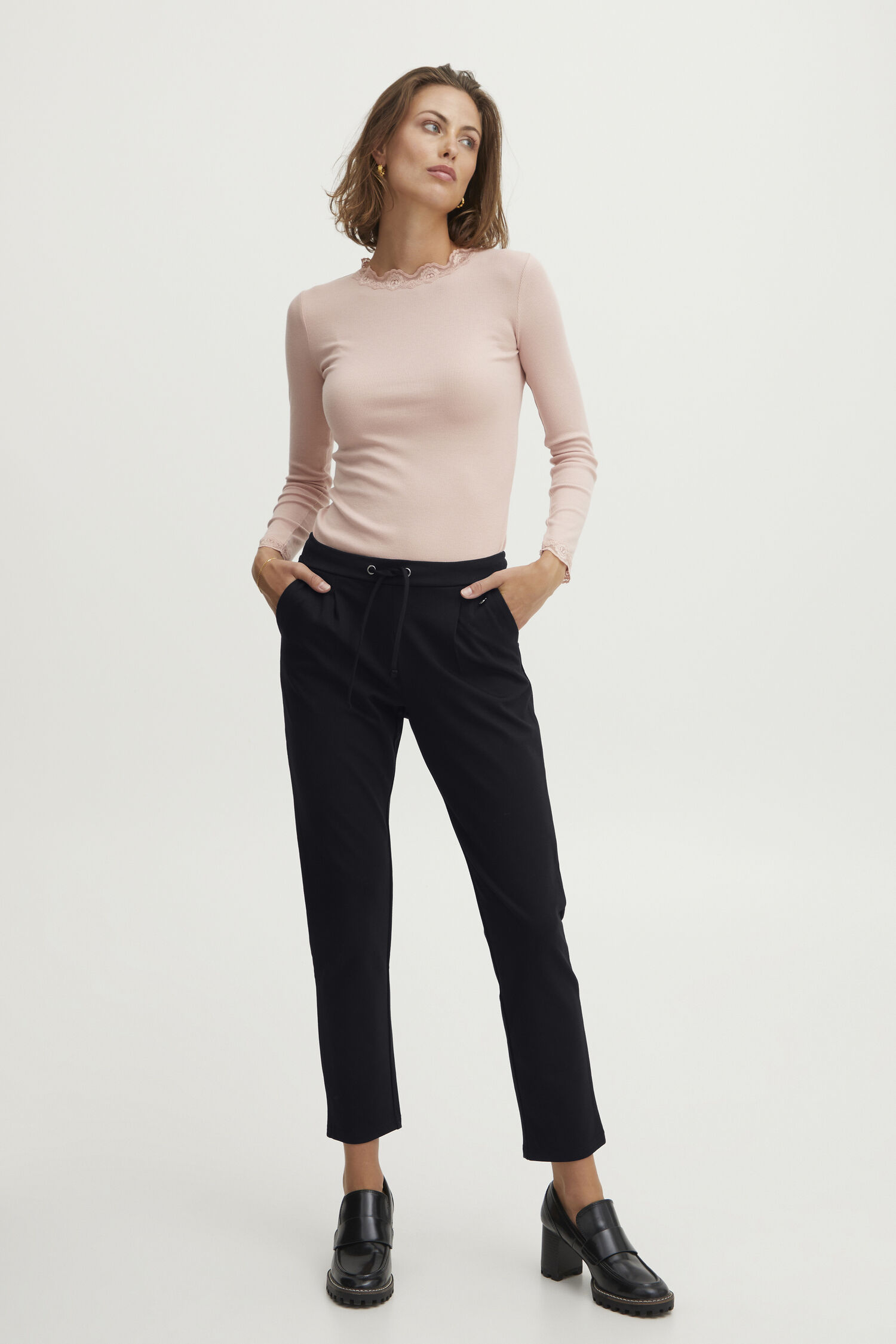 Stretch Trousers Image 3