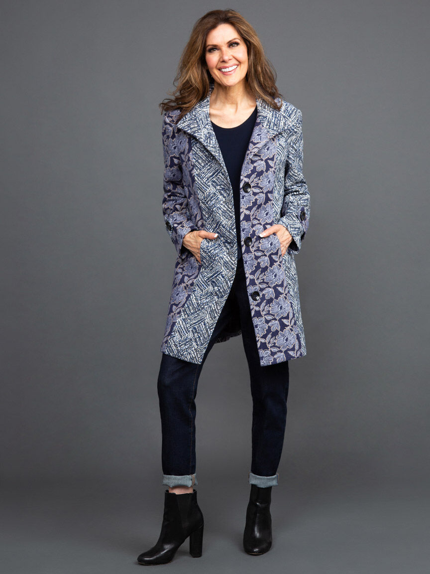 Longline Tapestry Jacket Image 1