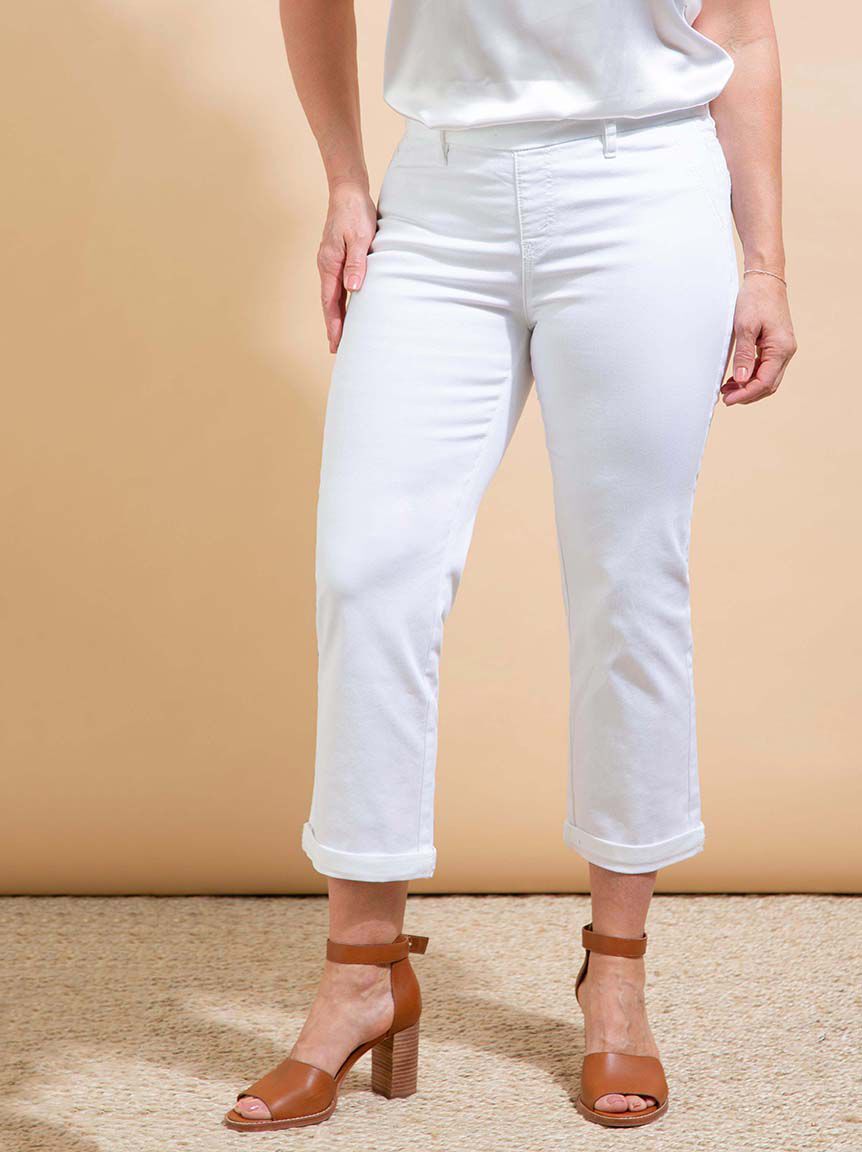 Maddie Rolled-Up Cropped Pants Image 1