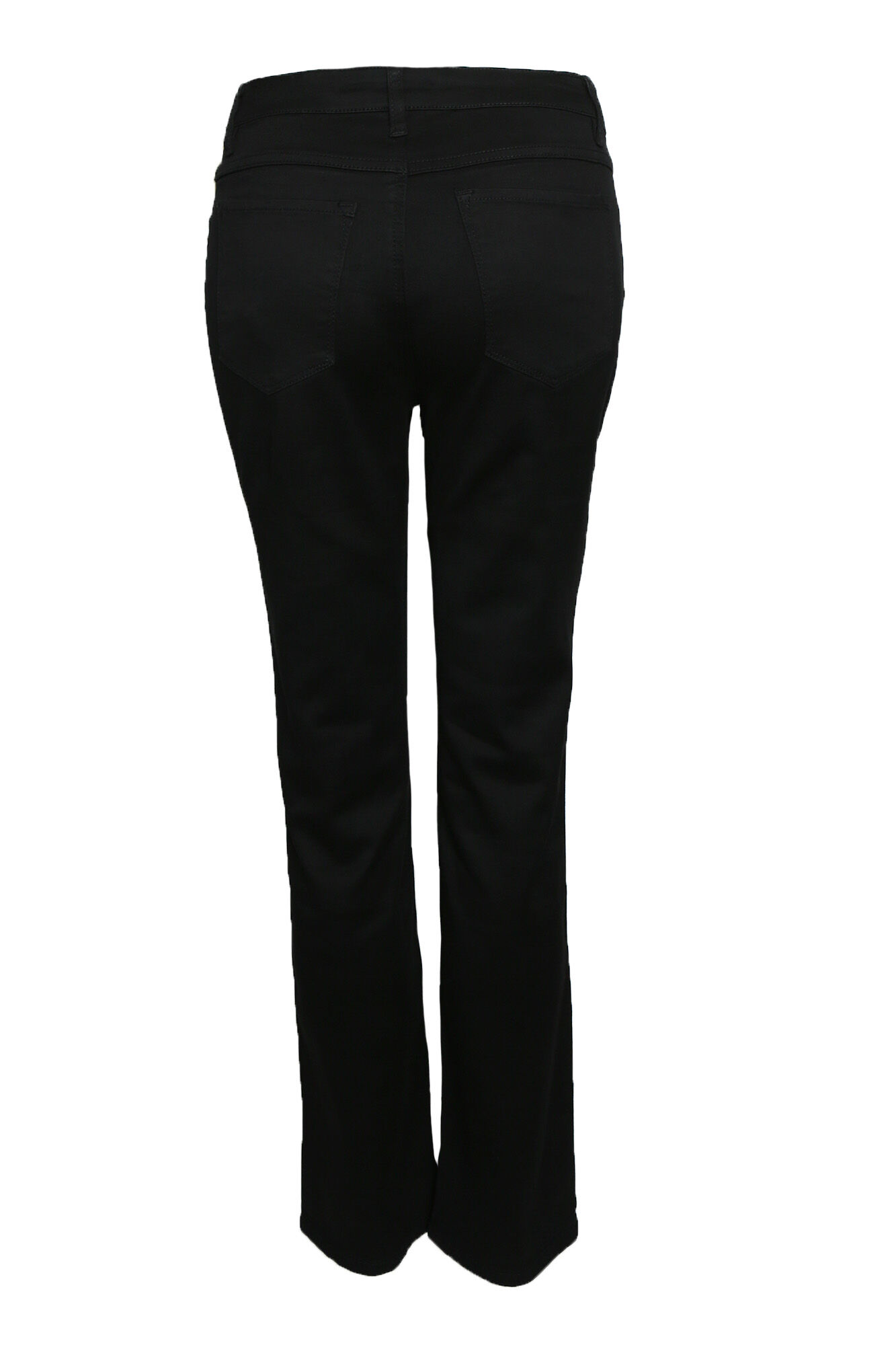 Basic Pull-On Knit Taper-Leg Stretch Jegging Jeans Image 2