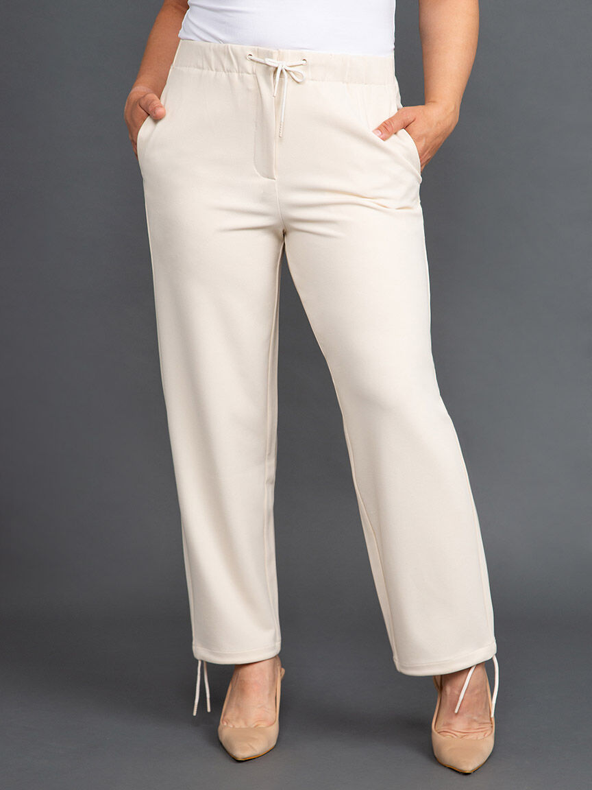 Crepe Knit Jogger Image 2