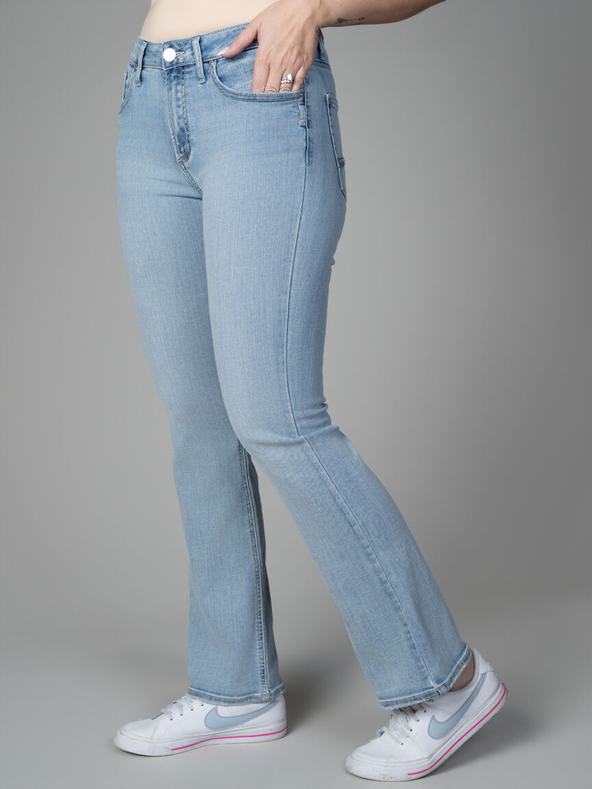 Avery High Rise Curvy Slim Boot Jeans