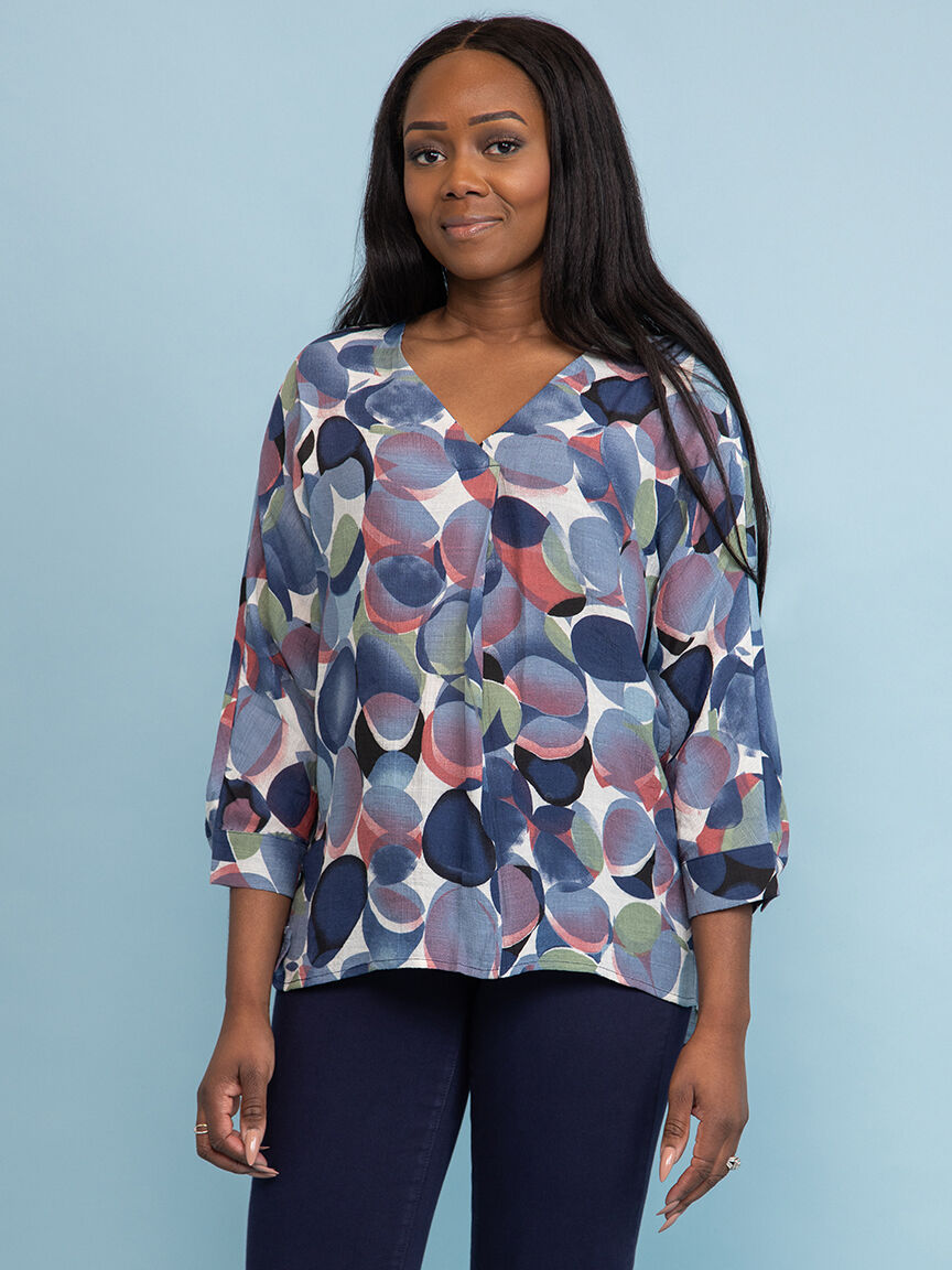 &frac34; Sleeve Tunic  Image 2