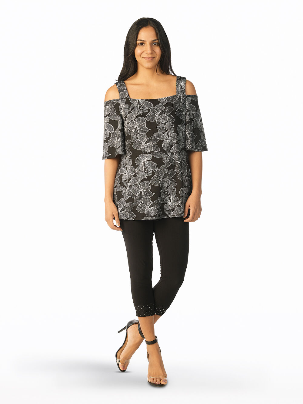 Cold-Shoulder Top Image 4