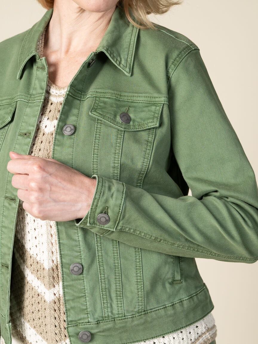 Double Pocket Classic Denim Jacket