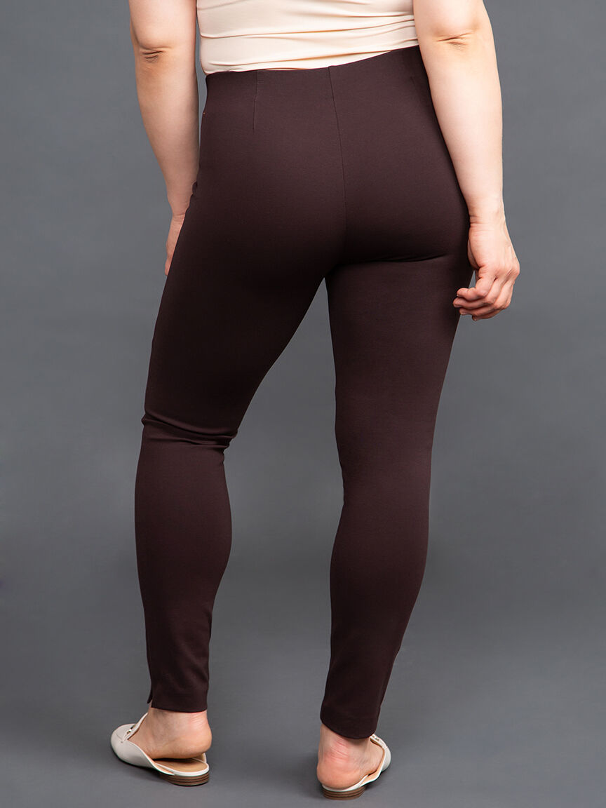 Pull-On Slim Leg Trousers Image 4