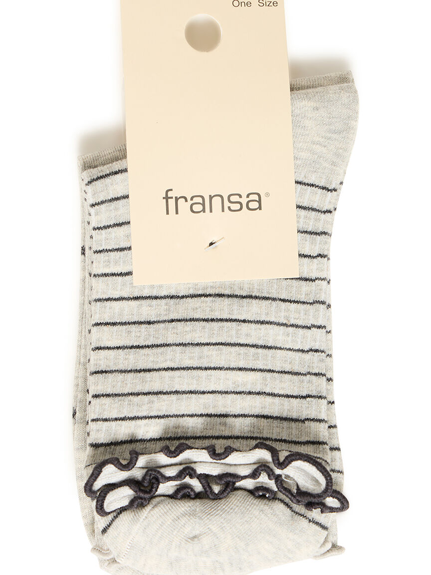 Socks 2 Pack Stripes and Dots