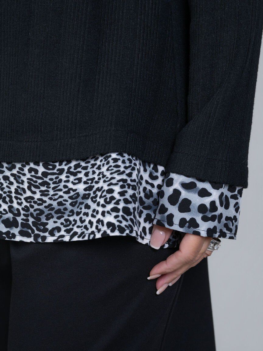 Ribbed Fooler Sweater