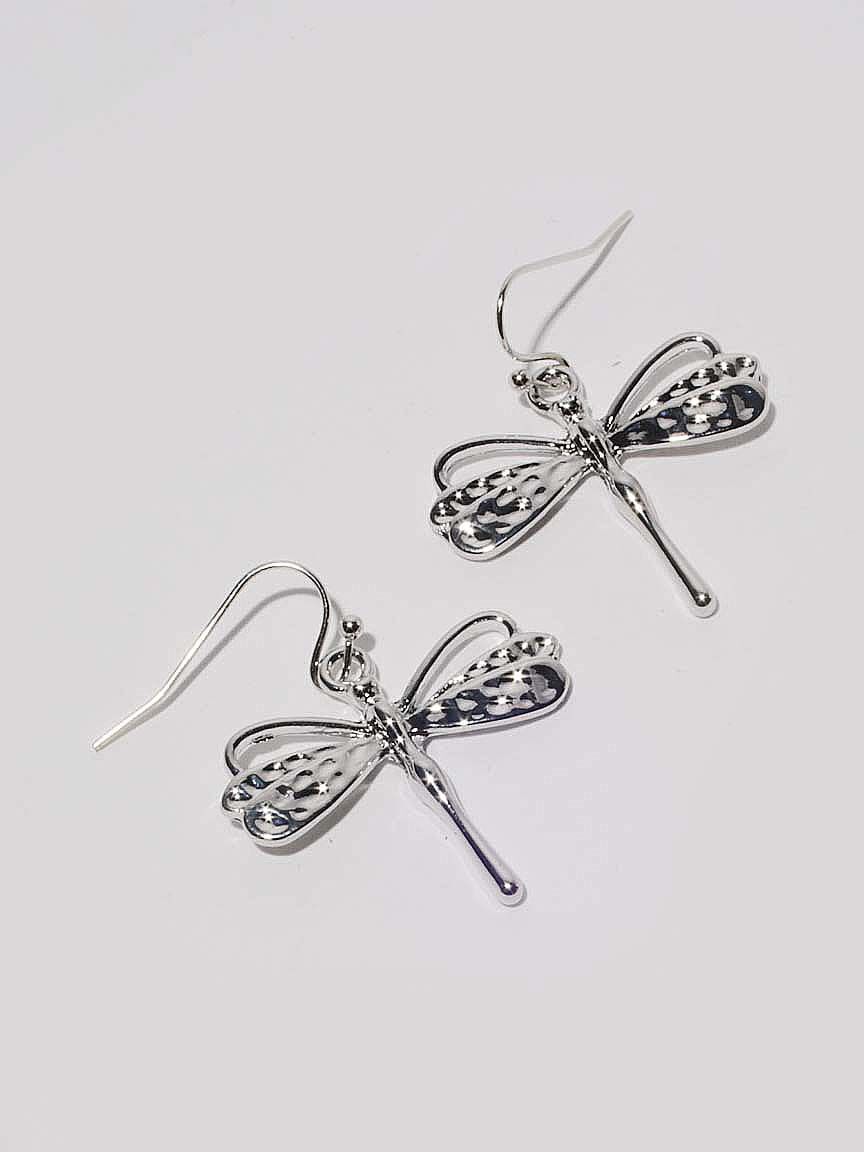 Twin Chain Dragonfly Necklace Set Image 4