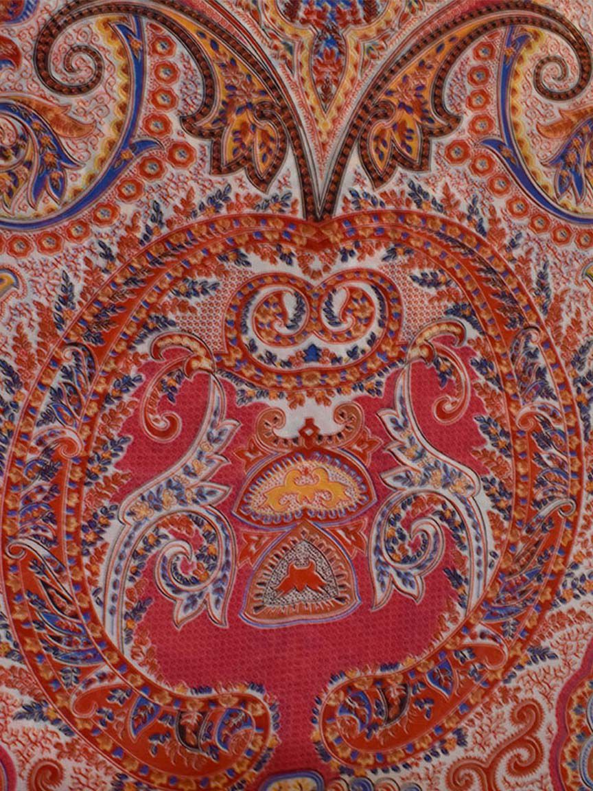 Paisley Print Kimono