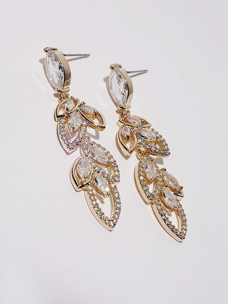Crystal Chandelier Earrings Image 2