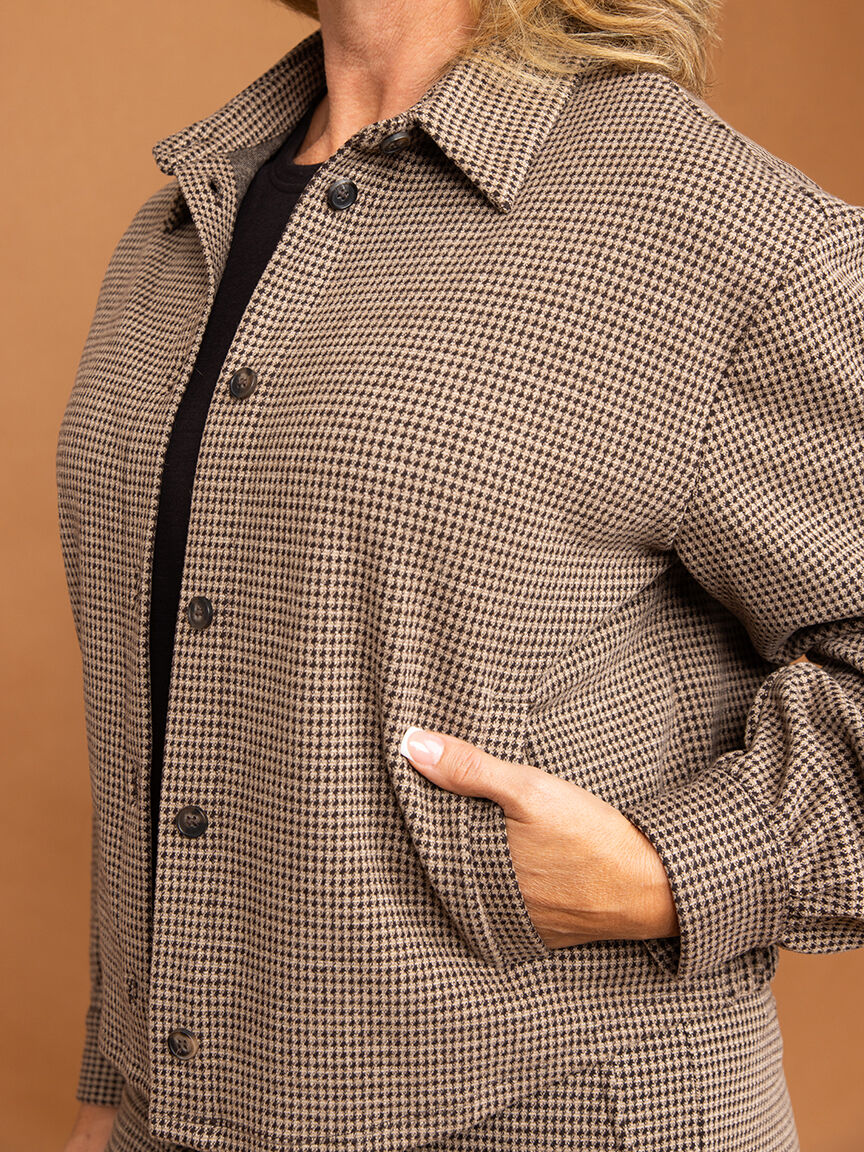 Hip Length Bomber Jacket