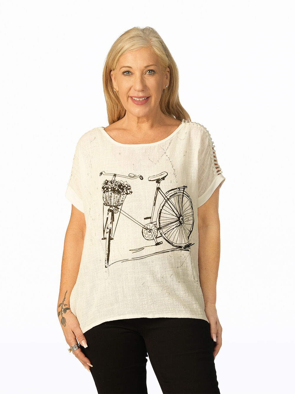 Dressy Bicycle Tee Image 1