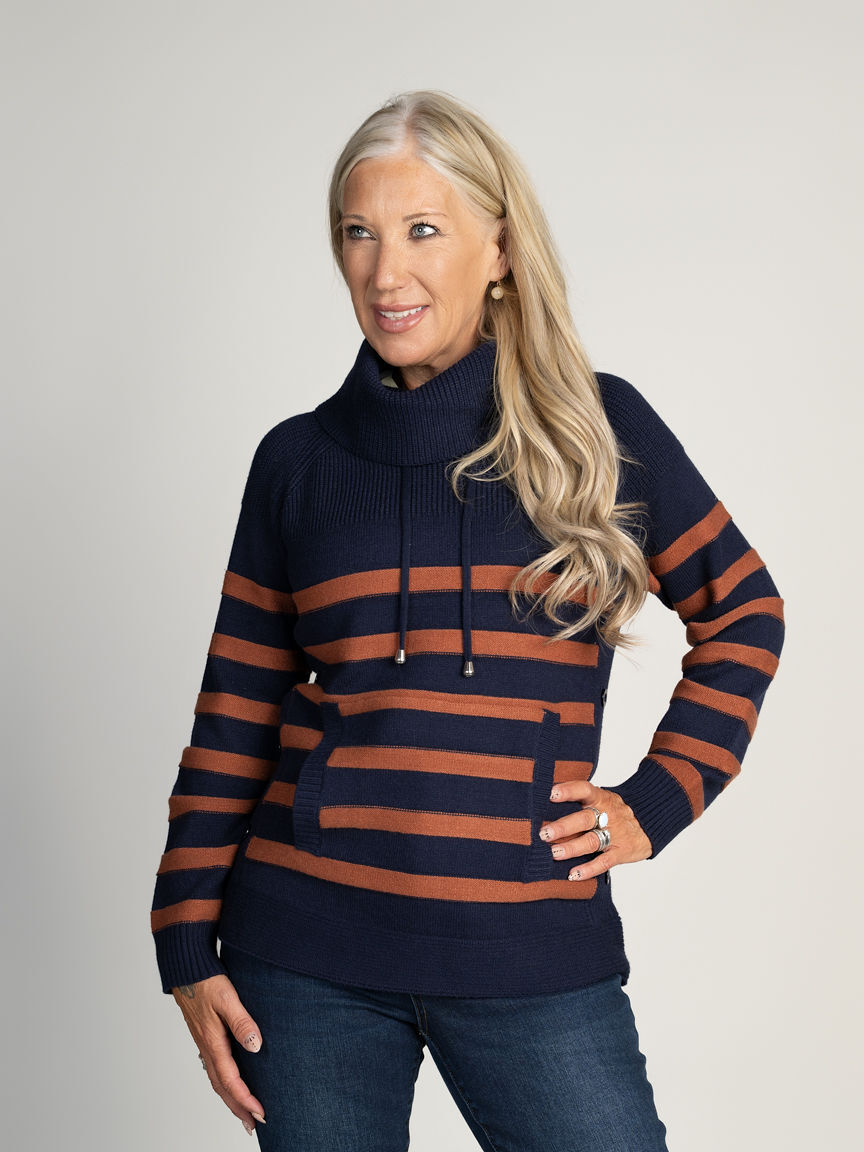 Cozy Cowl Neck Pullover Image 1