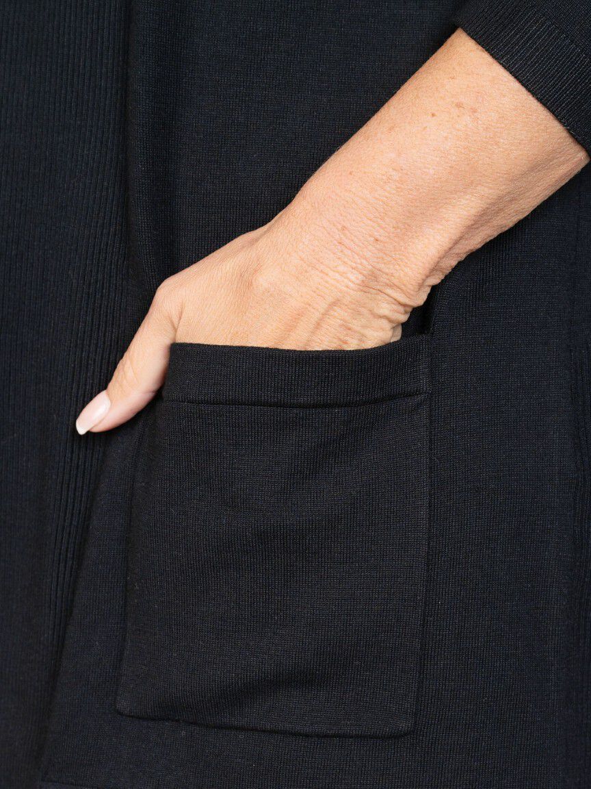 Lightweight Knit Cardigan With Pockets Image 3